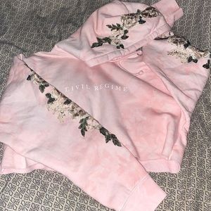 Cropped hoodie